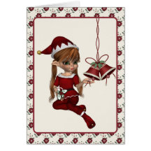 Christmas Elf Card