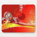 Christmas elf Mouse pad