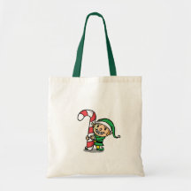 Christmas Elf Tote Bag