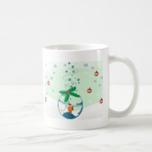 Christmas Fish Coffee Mugs