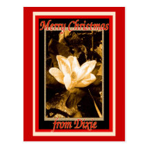 Christmas from Dixie Post Card