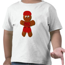 Christmas Gingerbread Boy Toddler T-shirt