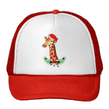 Christmas Giraffe Hat
