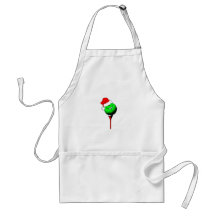 Christmas golf aprons