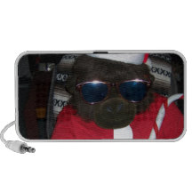 Christmas Gorilla Santa Claus iPod Speakers