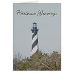 Christmas Greetings - Cape Hatteras Lighthouse Card
