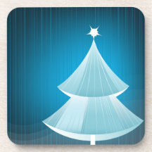Christmas Holiday Cork Coaster