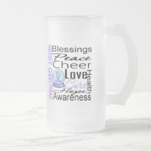 Christmas Holiday General Cancer Collage Coffee Mugs
