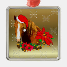 Christmas Horse Christmas Tree Ornaments