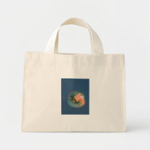 Christmas House snow globe Bag