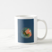 Christmas House snow globe Mug