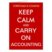 Christmas is Coming - Keep Calm... Christmas Card