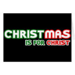 Christmas is for Jesus Christ Christians Unite Cards