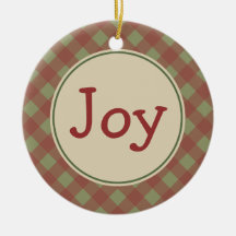 Christmas Joy Ornament