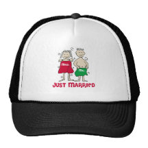 Christmas Just Married Hat