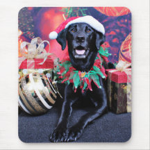 Christmas - Labrador - Cooper Mousepad