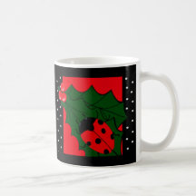Christmas Lady-bug Mug