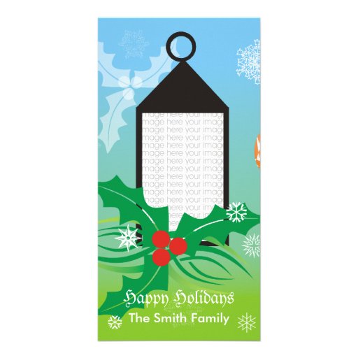 Christmas Light  Photo Card