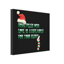 CHRISTMAS LOVE   CANVAS CANVAS PRINTS