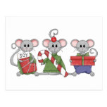 Christmas Mice Postcards