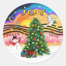 Christmas Music Sticker