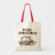 Christmas Nativity Christmas Tote Bag