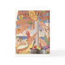 Christmas Number - The Home magazine. Greeting Card