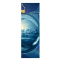 Christmas Ornament Ball Evening Advent Blue Business Card