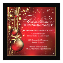 Christmas Party Invitation