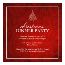 Christmas Party Invitations