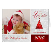 Christmas Photo Template Card - Merry Christmas