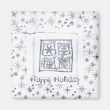 Christmas PRESENTS Cute Fridge - Customised Refrigerator Magnet