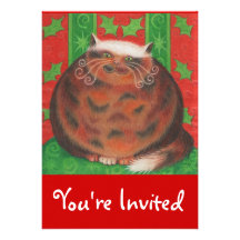 Christmas Pud 'You're Invited' invitation