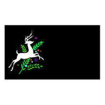 Christmas Reindeer Business Cards