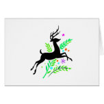 Christmas Reindeer Greeting Card
