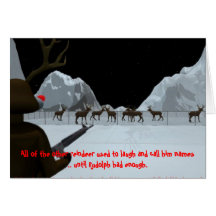 Christmas: Rudolph's Revenge Greeting Cards
