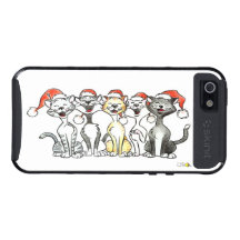 Christmas Santa cats