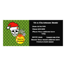 Christmas skull announcement