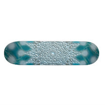 Christmas Snowflake Fractal Skate Boards