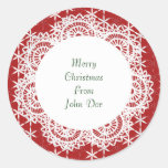 Christmas Sparkle Label Sticker