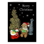 Christmas . squirrel , Chipmunk カード