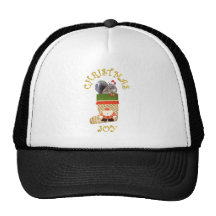 Christmas Squirrel Mesh Hats