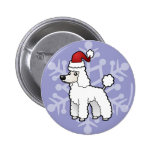 Christmas Standard/Miniature/Toy Poodle puppy cut Buttons