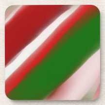 Christmas Stripe Coasters