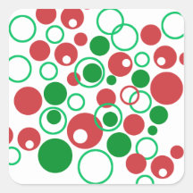 Christmas Swirls Sticker