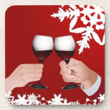 Christmas Toast Coasters