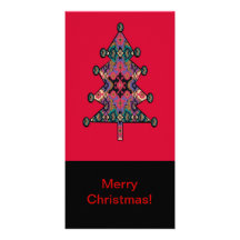 Christmas Tree Cards Photo Greeting Card