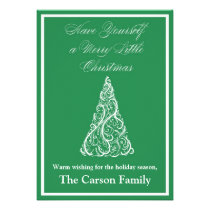 Christmas Tree Christmas Card - Holiday Card invitations