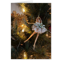 Christmas Tree Fairy Greeting Card