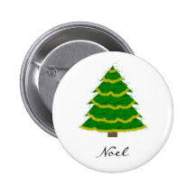 Christmas Tree Flair Button